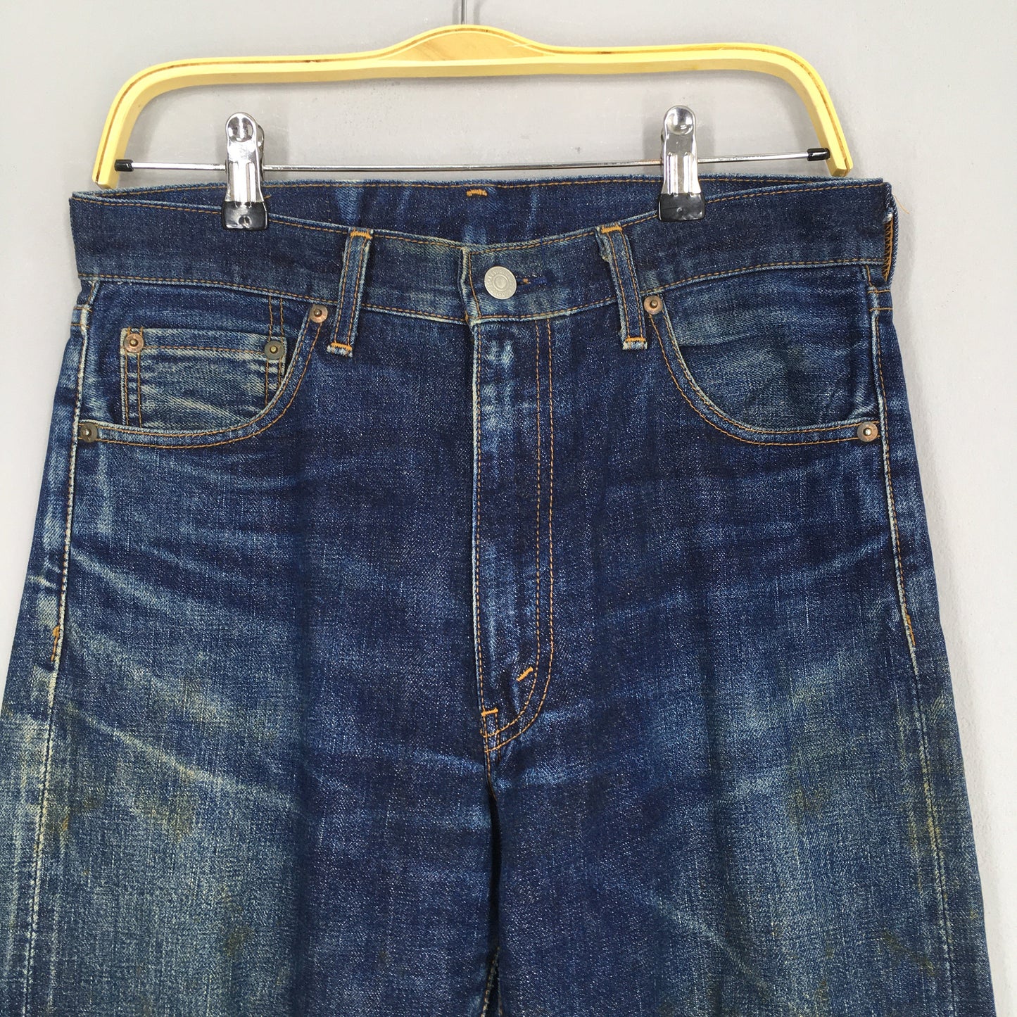 Levi's 502 Big E LVC Japan Redline Stone Washed Size 30x30