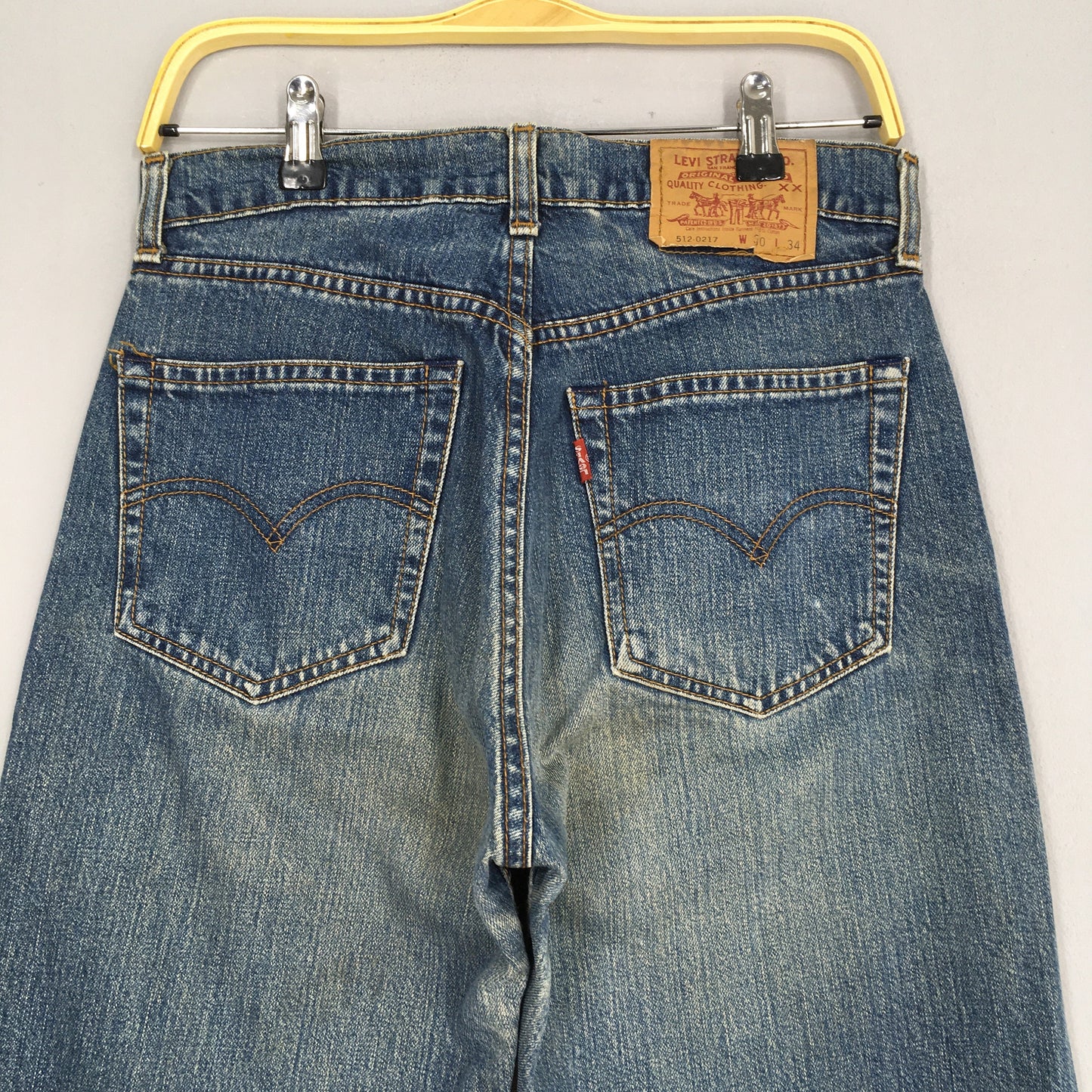 Levi's 512 Blue Jeans Loose Jeans Size 29x30