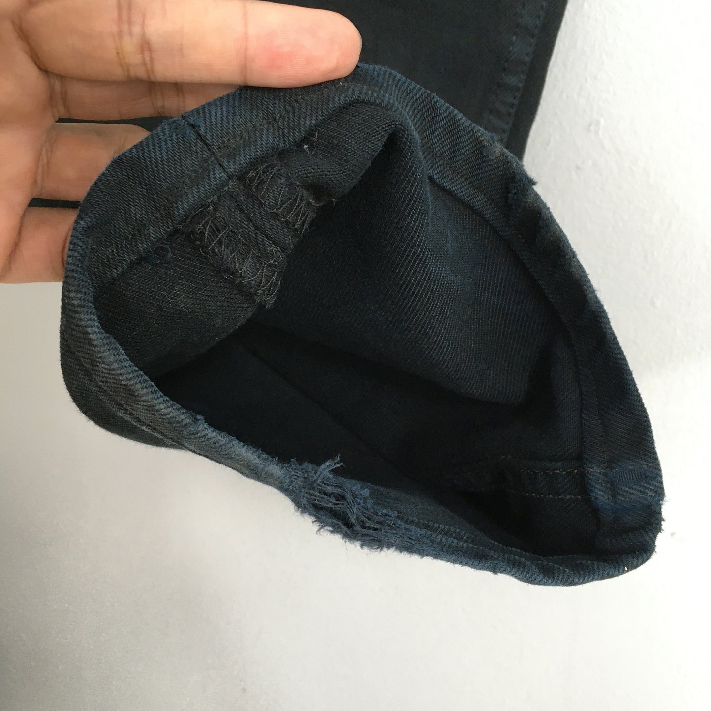 Levi's 501 Levi's Super Black Overdyed Size 30x32