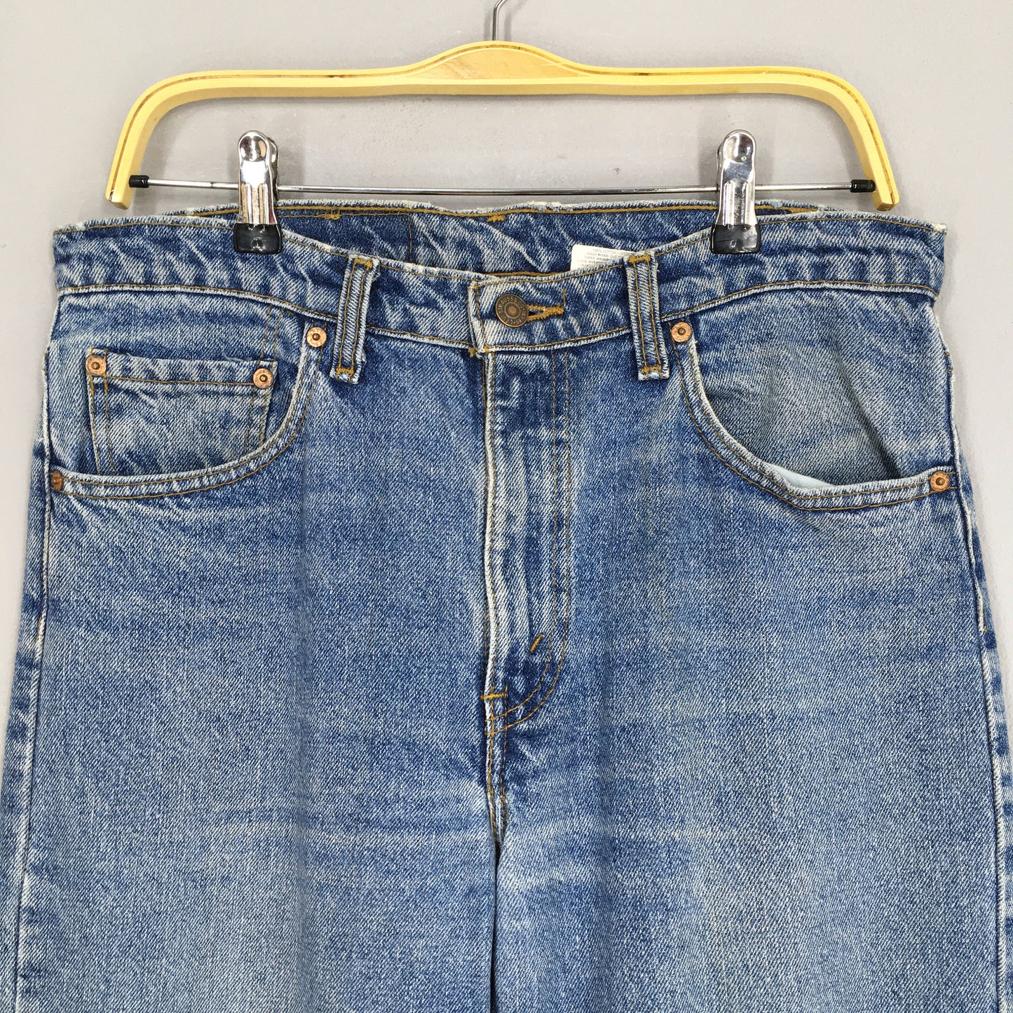 Levi's 512 Blue Jeans Straight Cut Size 33x30.5