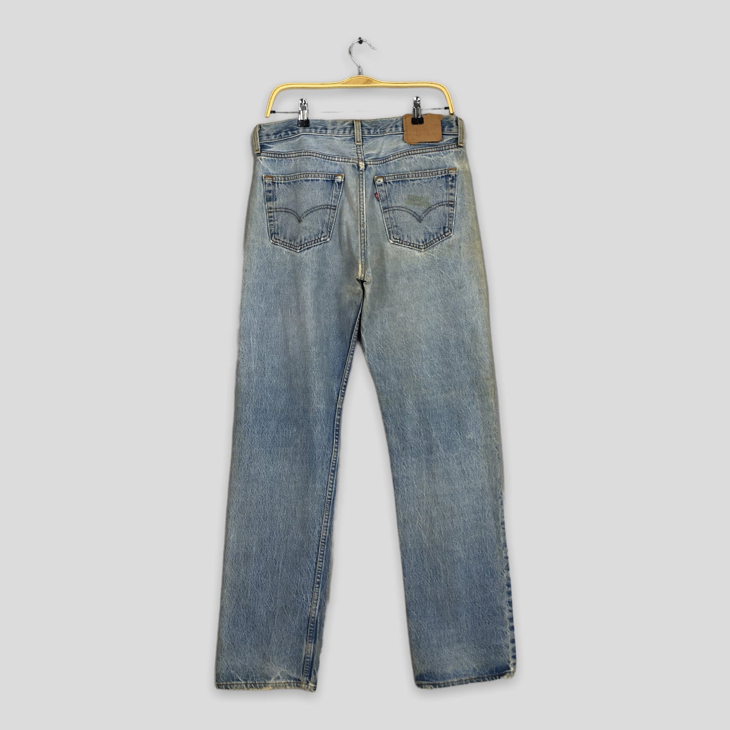 Levi's 501 Light Wash Jeans Faded Size 32x32.5