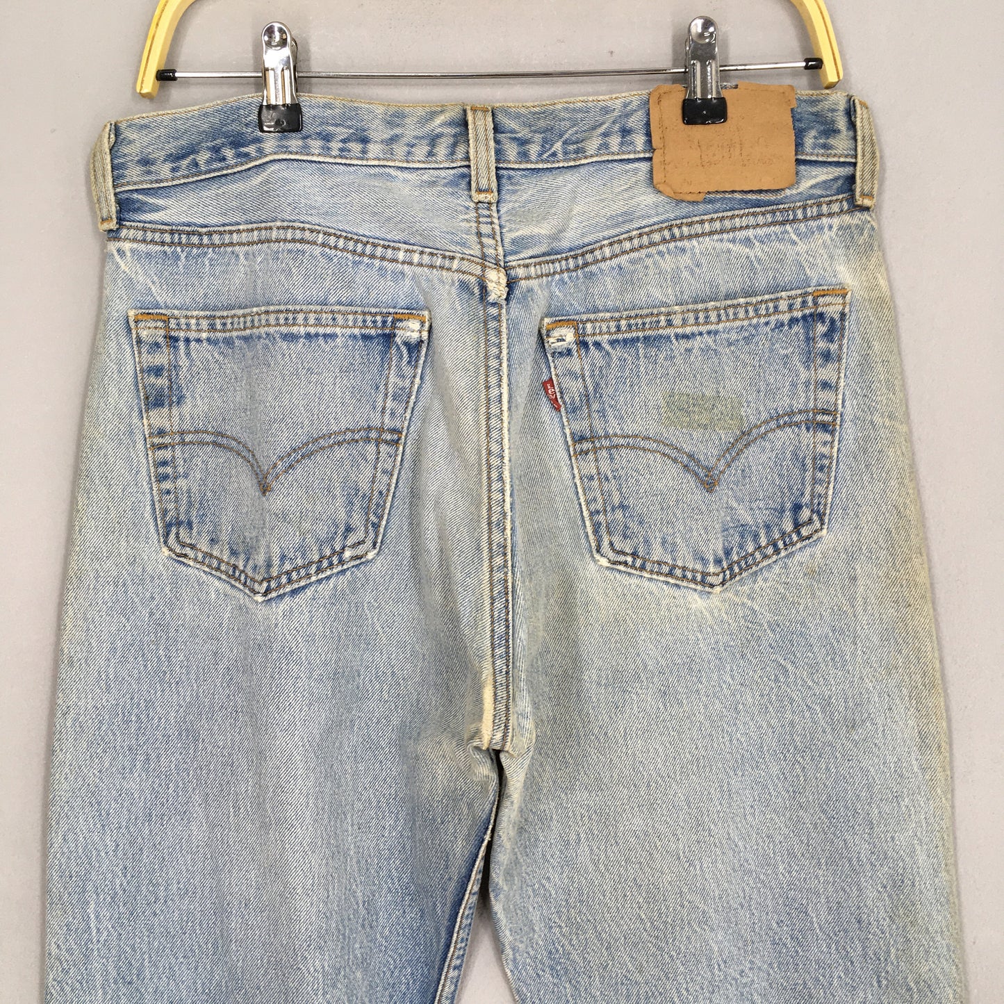 Levi's 501 Light Wash Jeans Faded Size 32x32.5