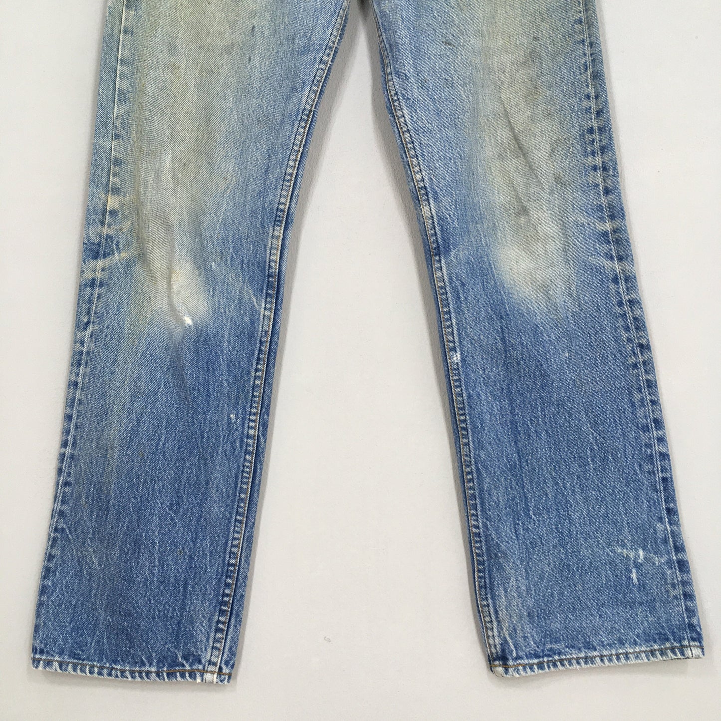 Levi's 501 Faded Dirty Blue Jeans Size 29x30.5