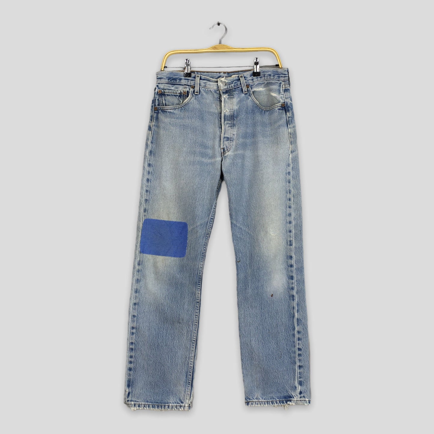 Levi's 501 Light Wash Jeans Faded Size 31x29.5