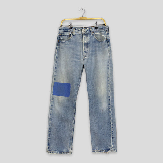Levi's 501 Light Wash Jeans Faded Size 31x29.5