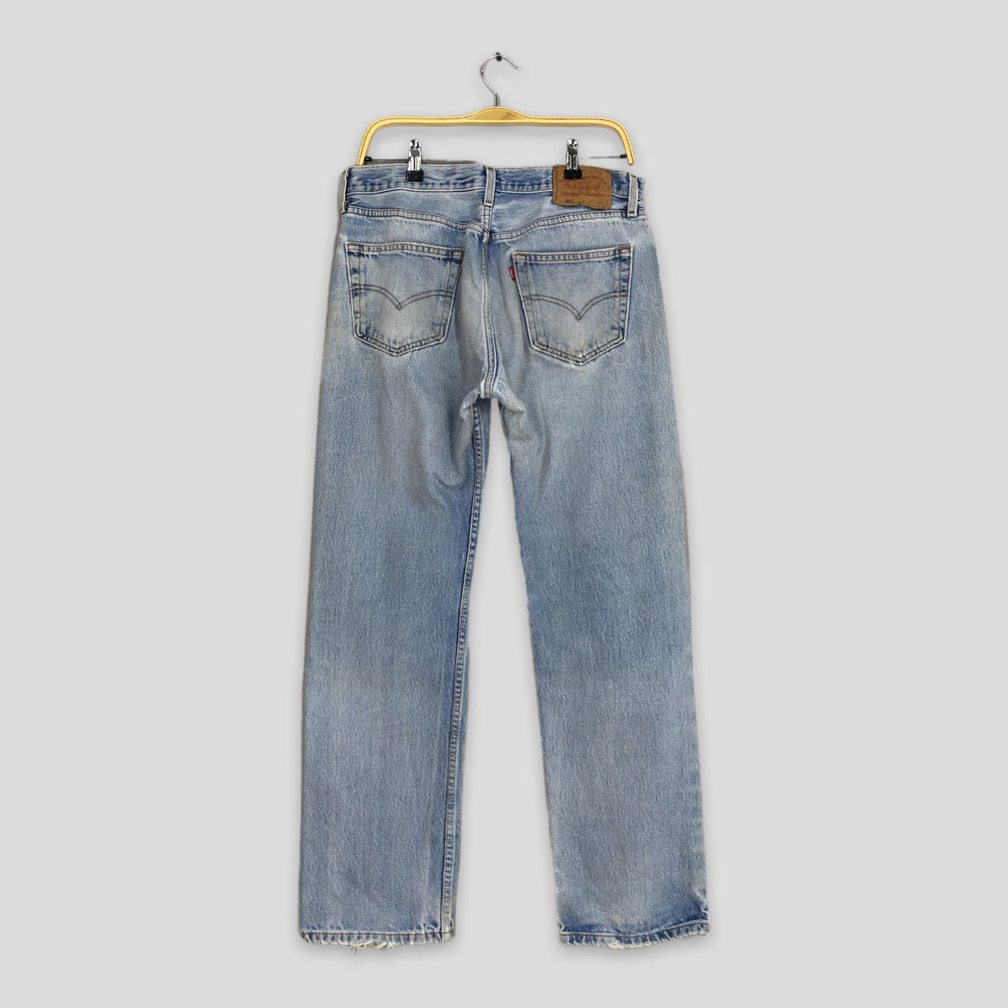 Levi's 501 Light Wash Jeans Faded Size 31x29.5