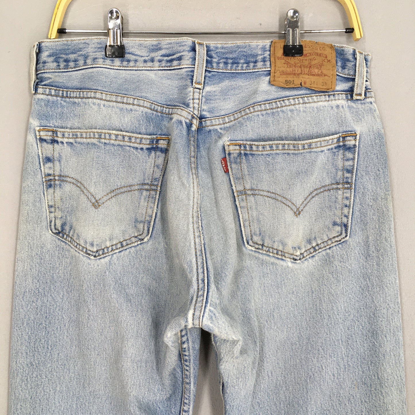 Levi's 501 Light Wash Jeans Faded Size 31x29.5
