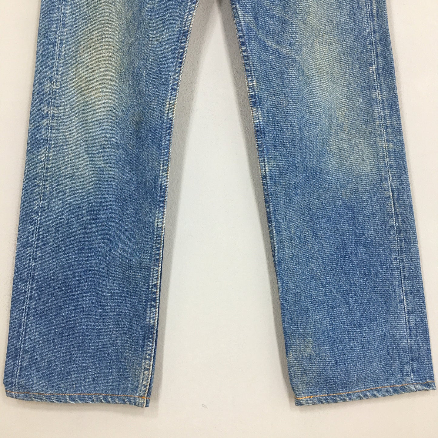 Levi's 501 Faded Dirty Blue Jeans Size 29x28