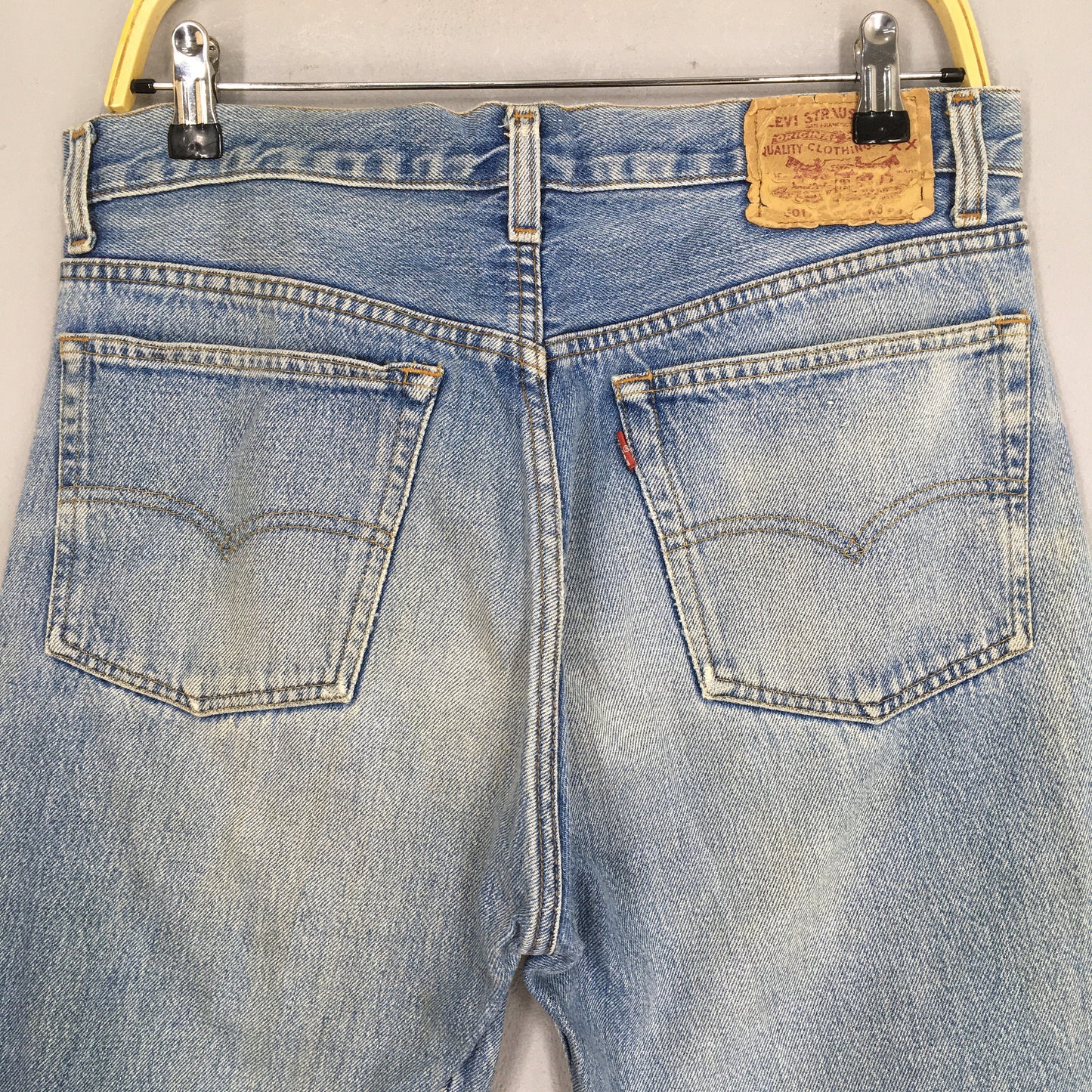 Levi's 501XX Light Wash Jeans Size 32x27.5