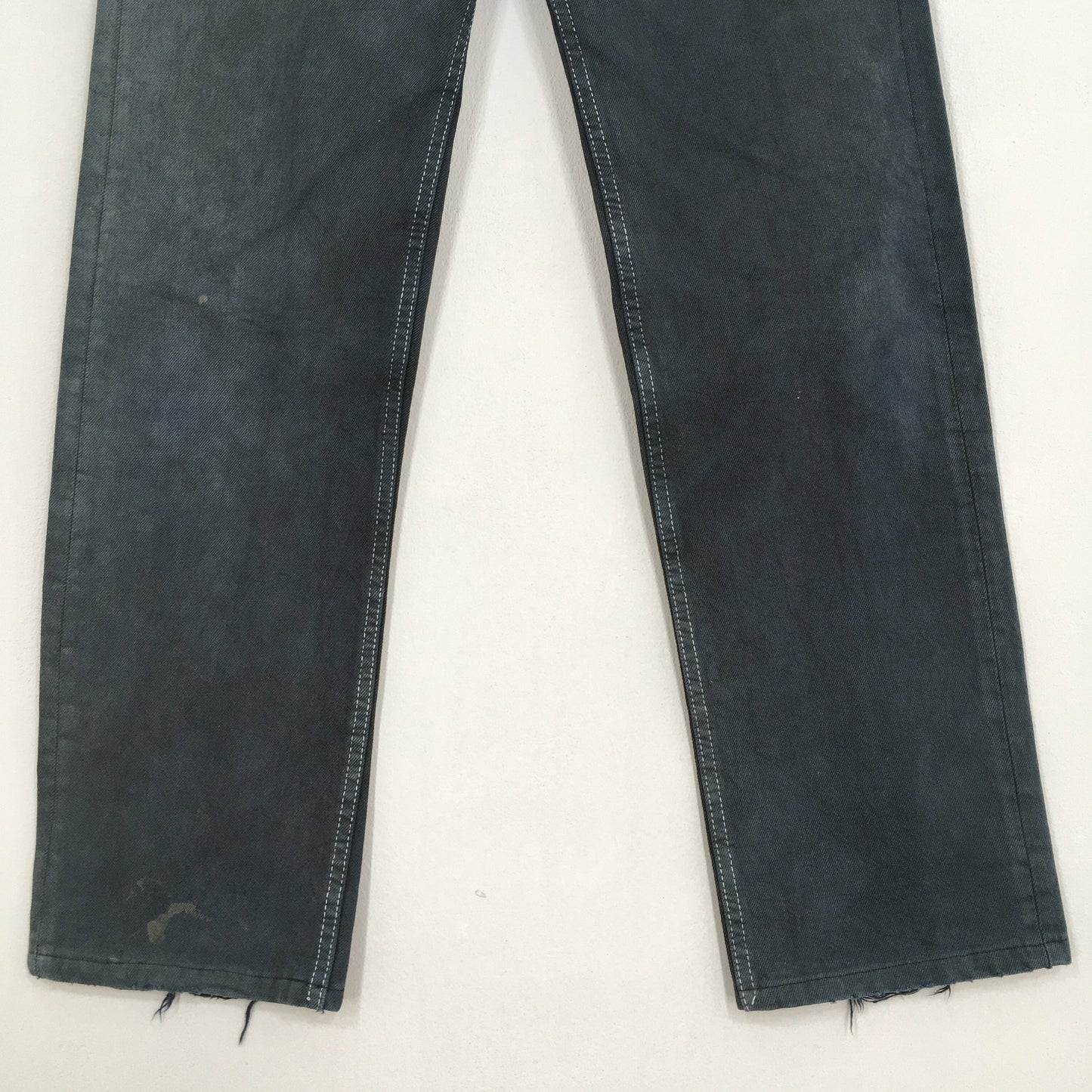 Levi's 501 Levi's Super Black Overdyed Jeans Size 29x31