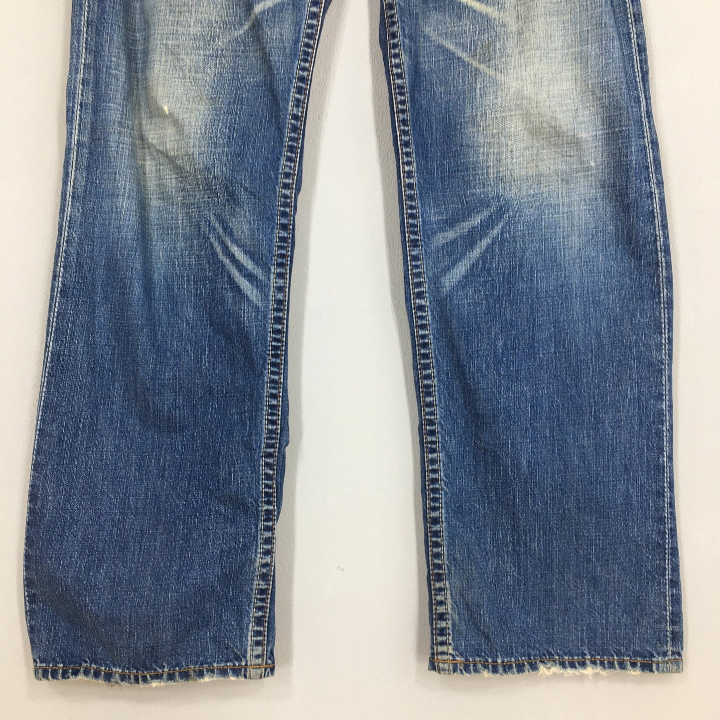 Levi's 503 Faded Blue Straight Cut Jeans Size 34x32