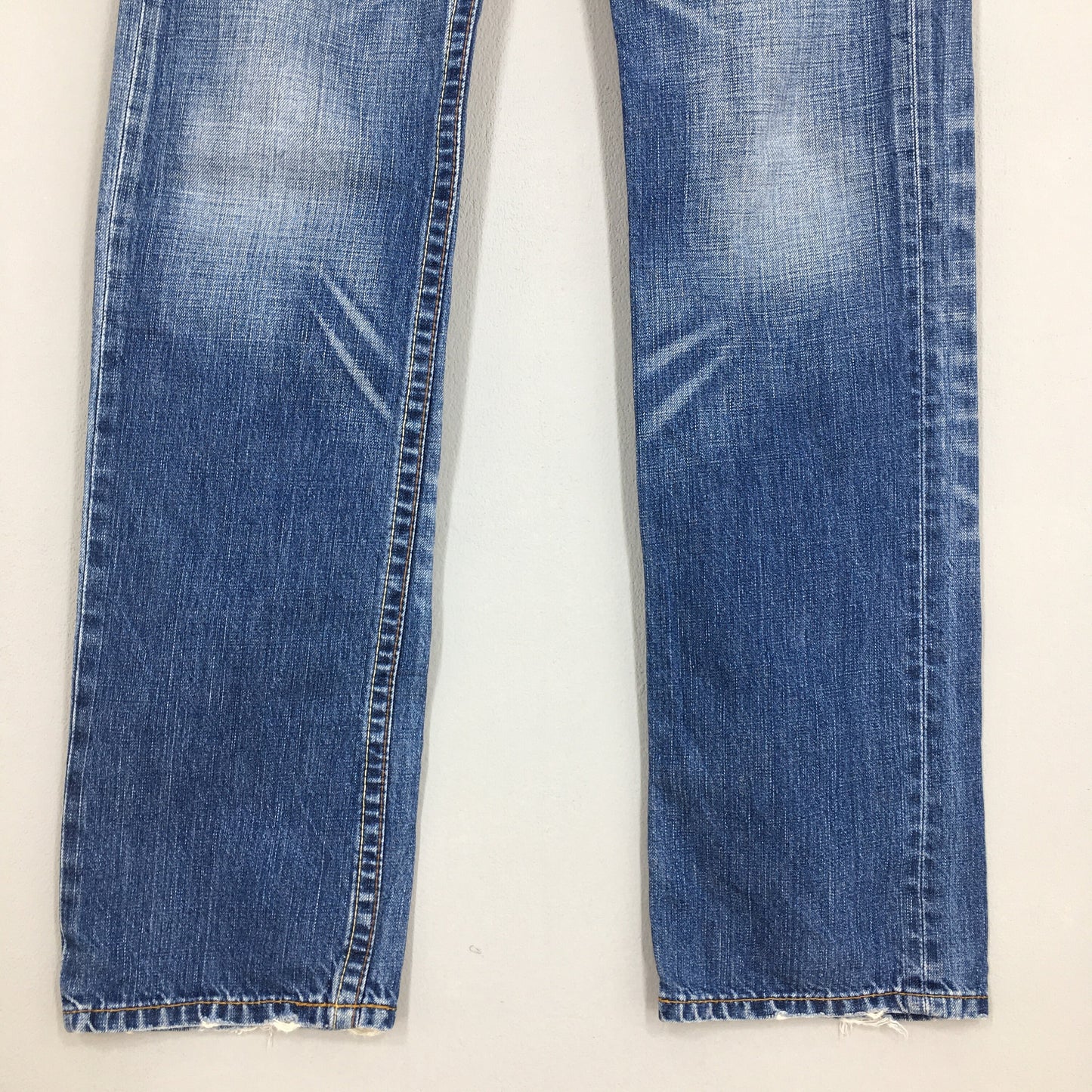 Levi's 502 Faded Blue Jeans Straight Cut Size 29x32