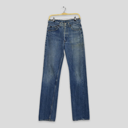 Levi's 501 Light Wash Blue High Waisted Size 29x35.5