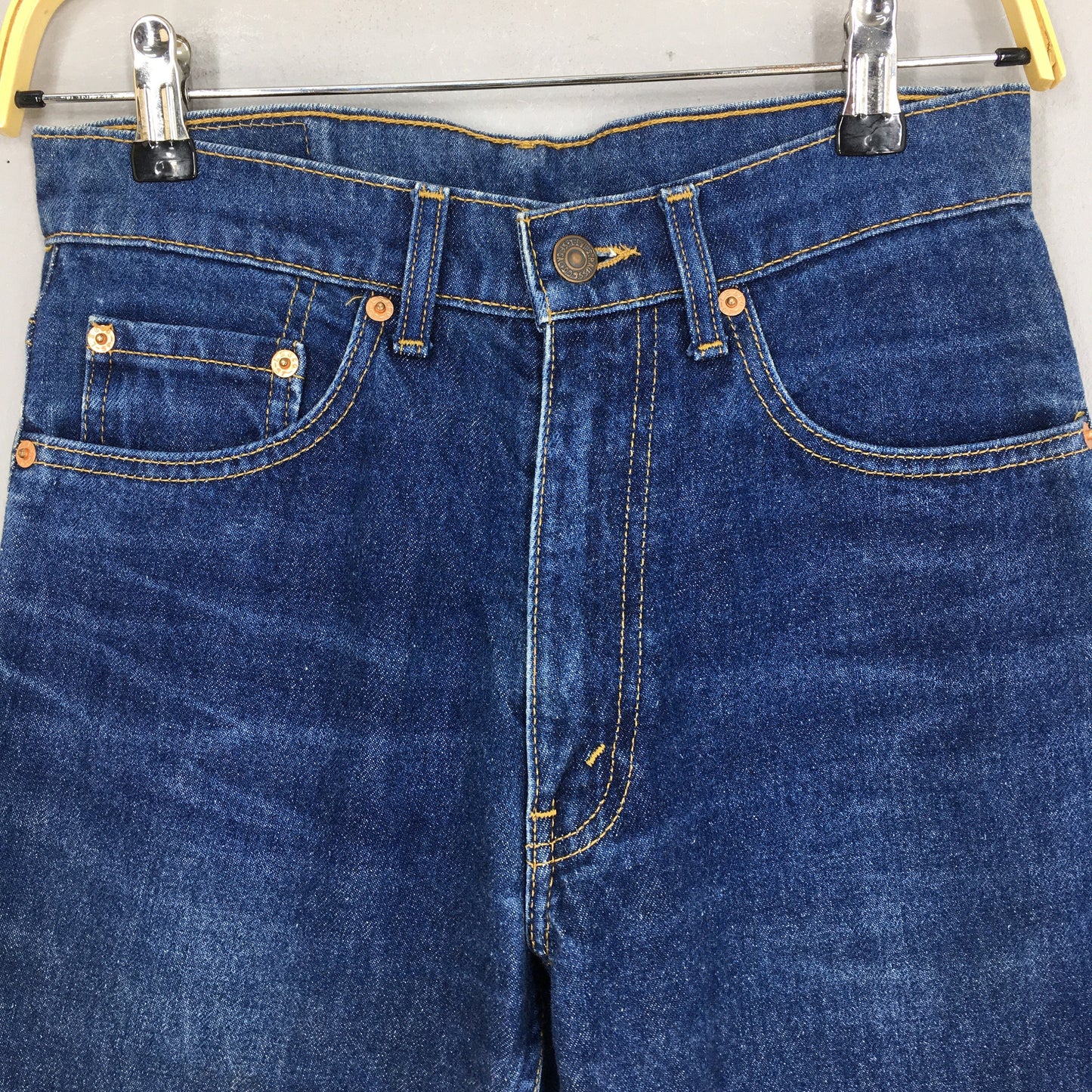 Levi's 515 Stone Washed Blue Jeans Size 27x28.5