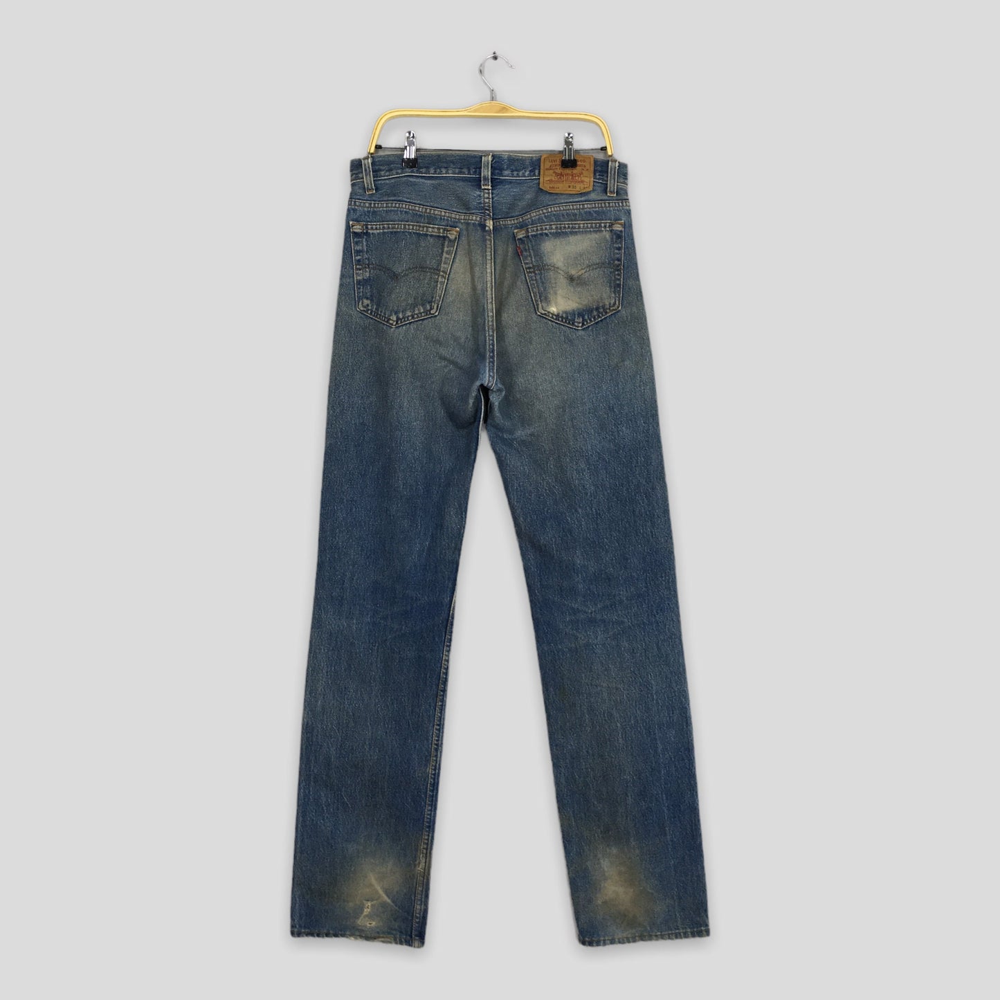 Levi's 501XX Blue Stone Washed Jeans Size 34x34.5