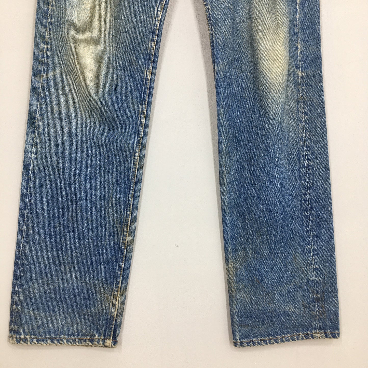 Levi's 501XX Blue Stone Washed Jeans Size 34x34.5