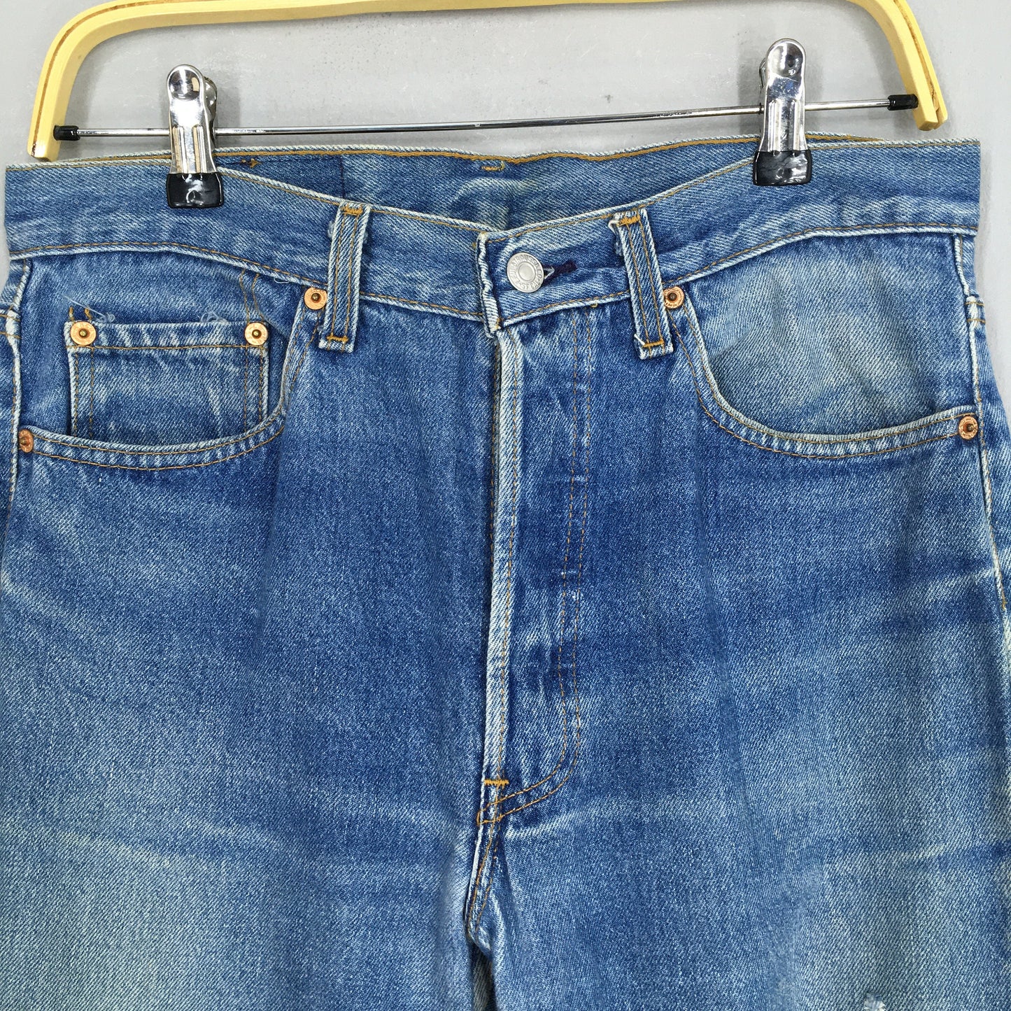 Levi's 501 Faded Dirty Jeans Stonewash Size 30x29