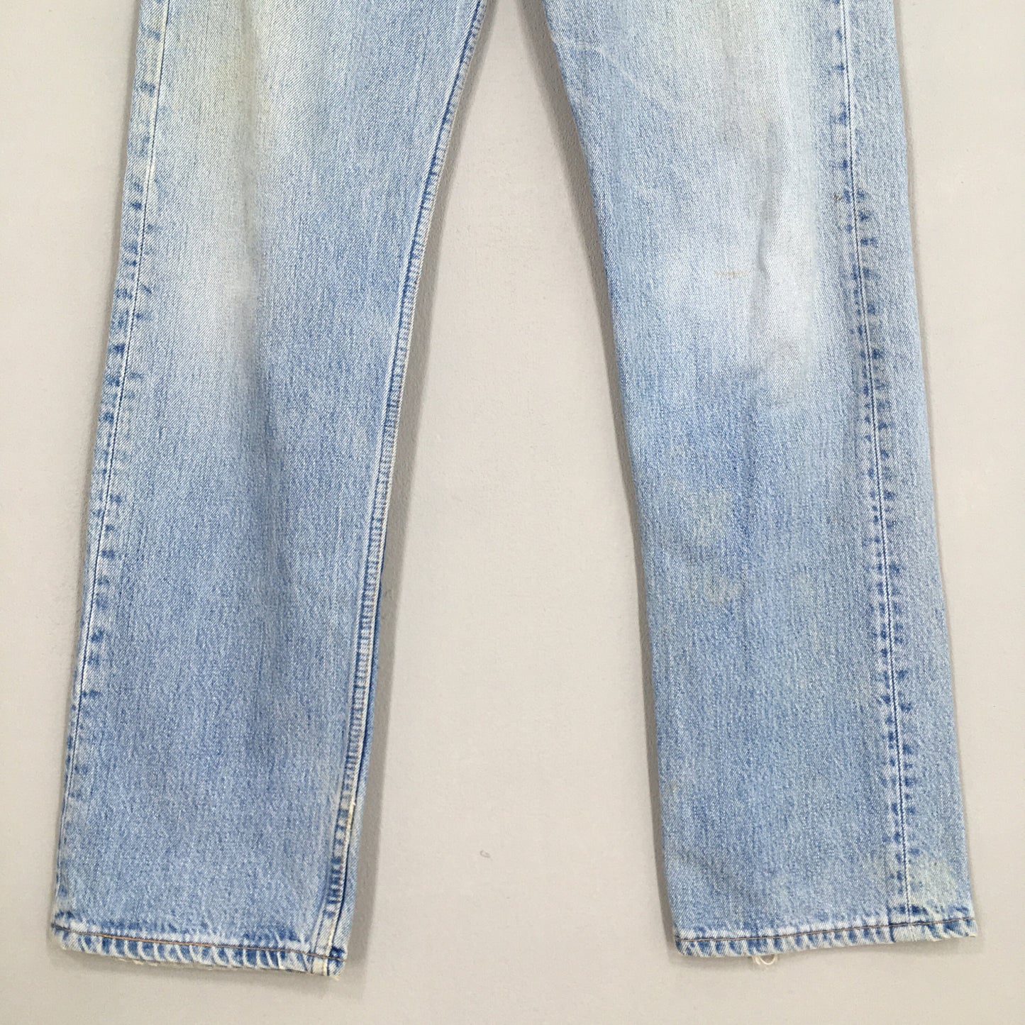 Levi's 501 Faded Dirty Blue Jeans Size 30x30.5