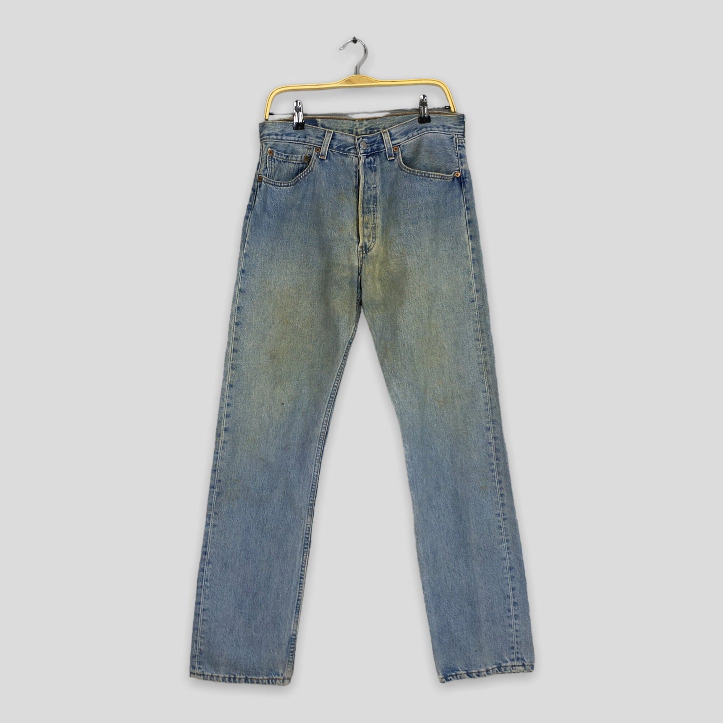 Levi's 501 Faded Dirty Jeans Stonewash Size 31x31