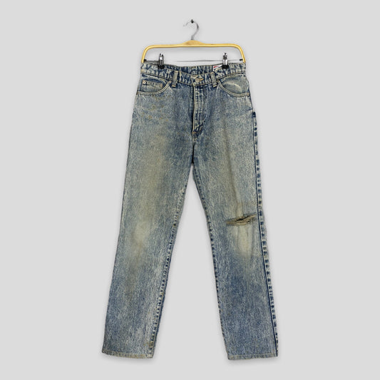 Wrangler Faded Dirty High Rise Jeans Size 29x29.5