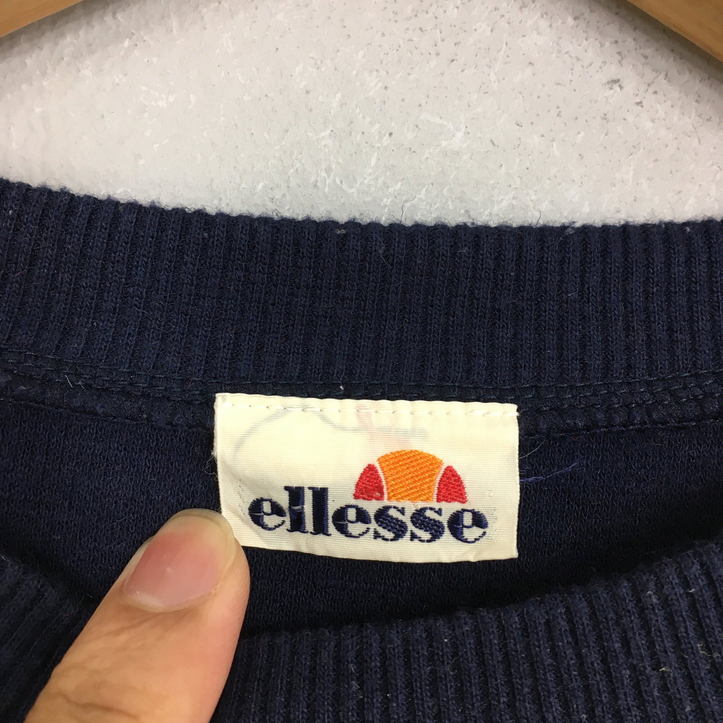 Ellesse Perugia Italia Blue Sweater Women Medium