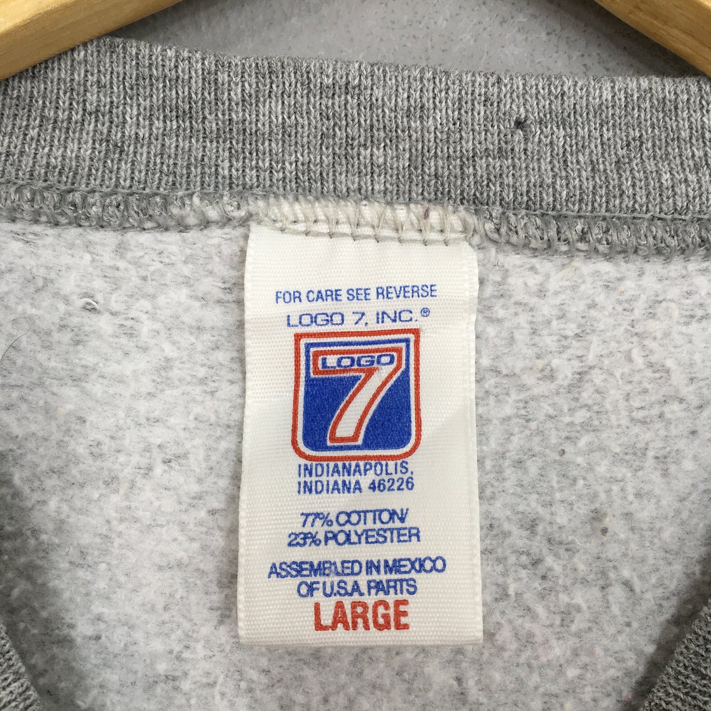 Cleveland Baseball Gray Sweatshirt Large