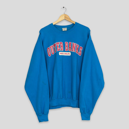 Outer Banks North Carolina Blue Sweater XXLarge