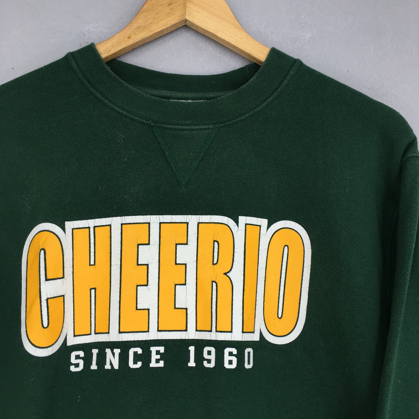 Cheerio Since 1960 Food Logo Sweater Small