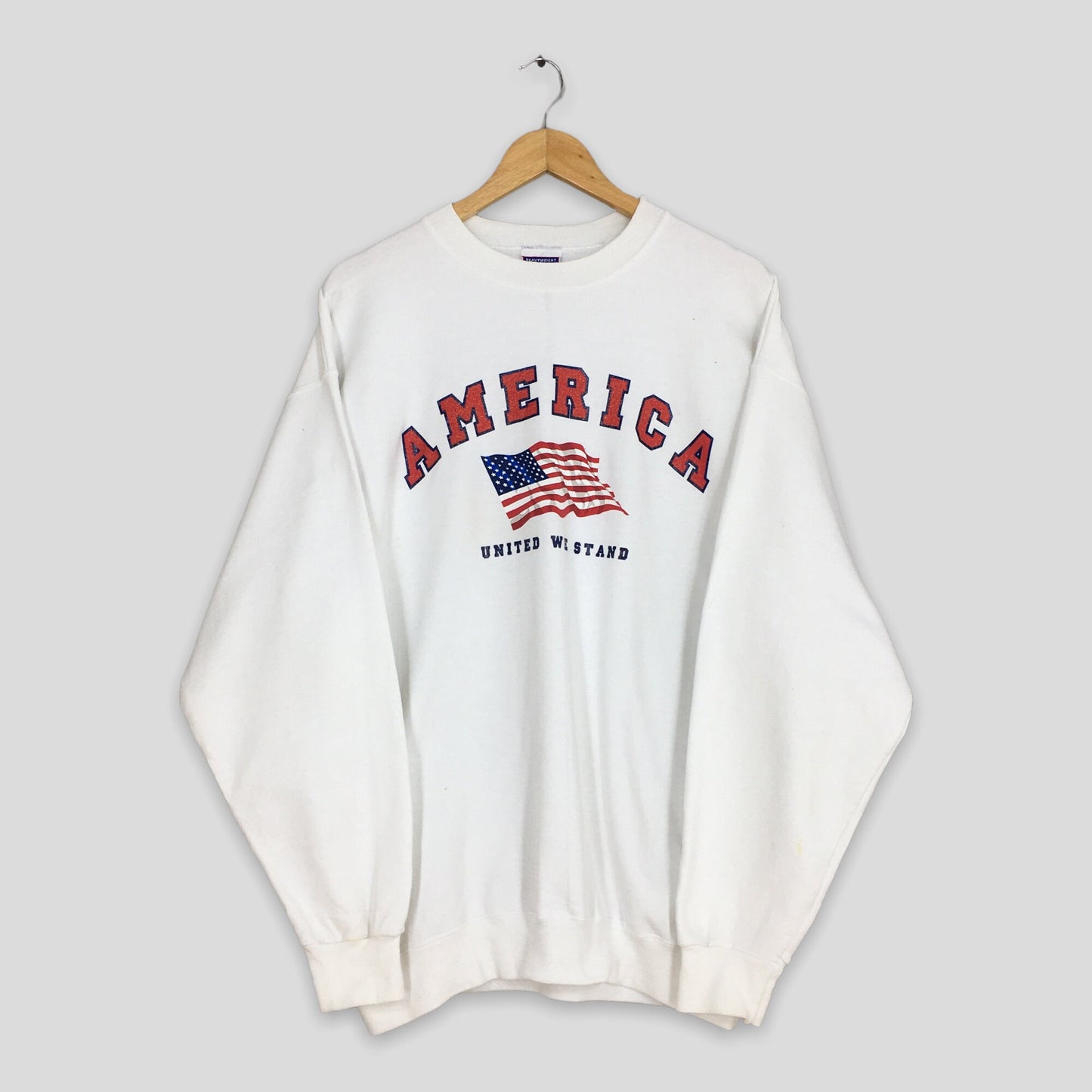 America United We Stand Sweater Large