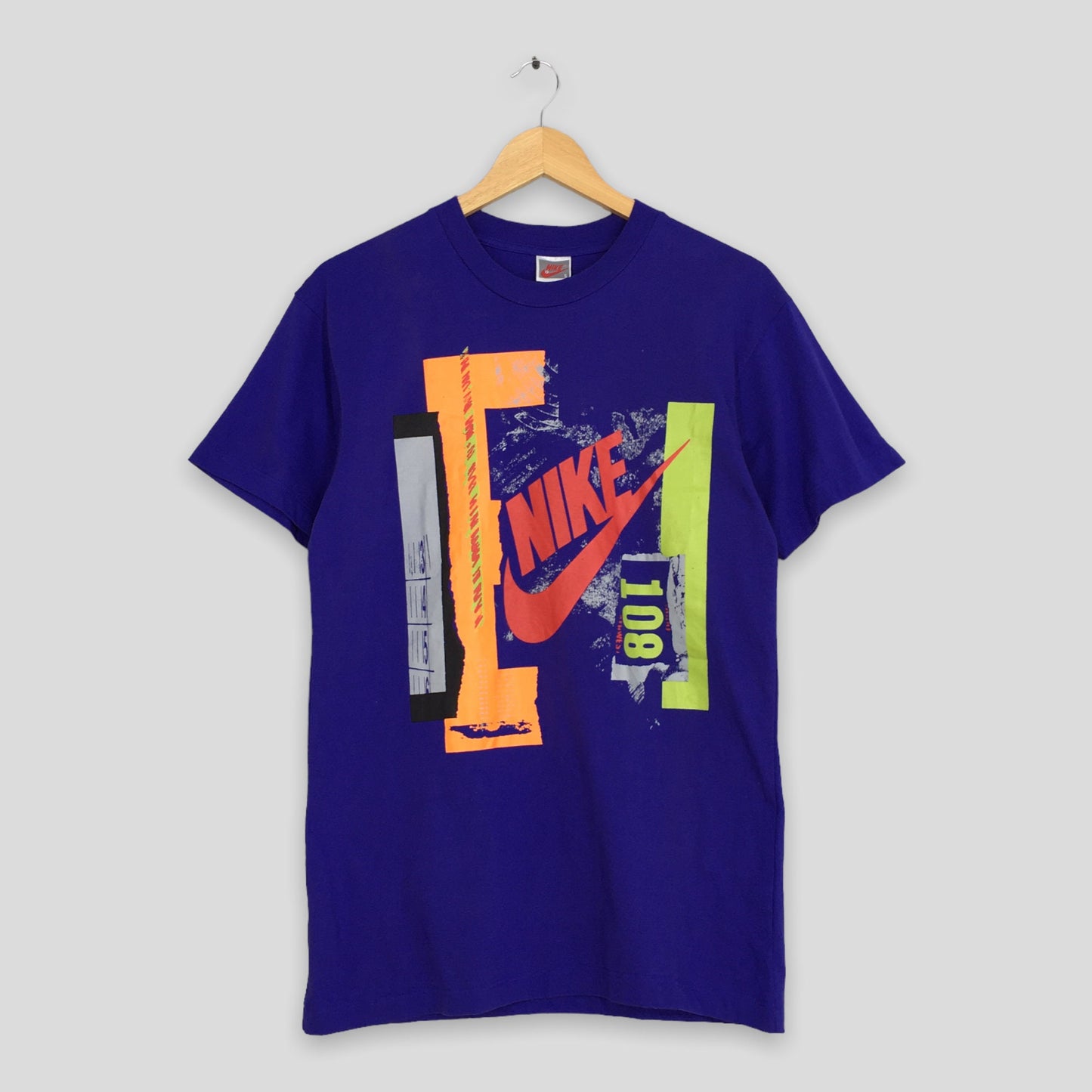 Nike Swoosh Purple Tshirt Small