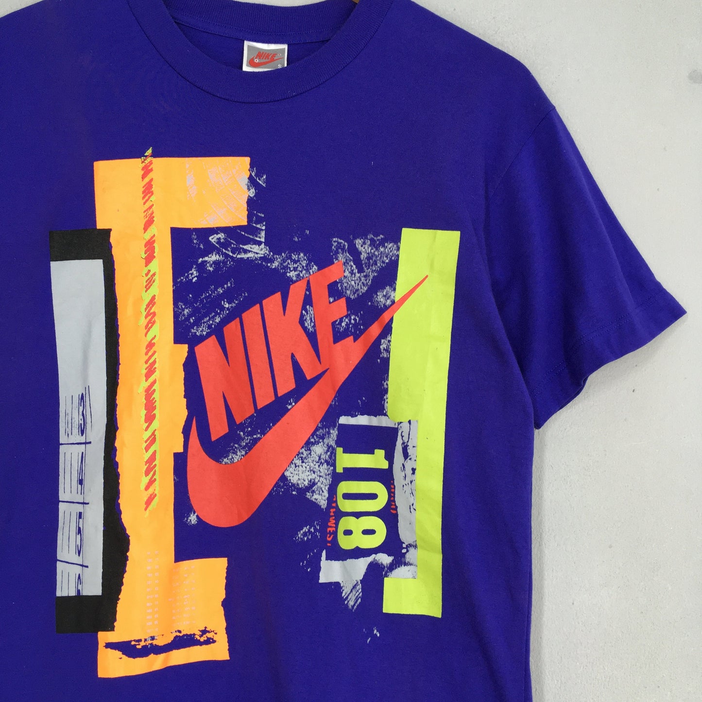 Nike Swoosh Purple Tshirt Small