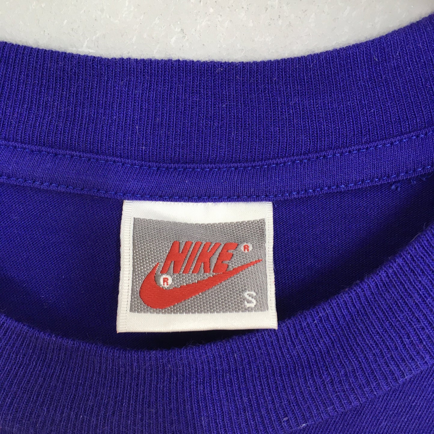 Nike Swoosh Purple Tshirt Small