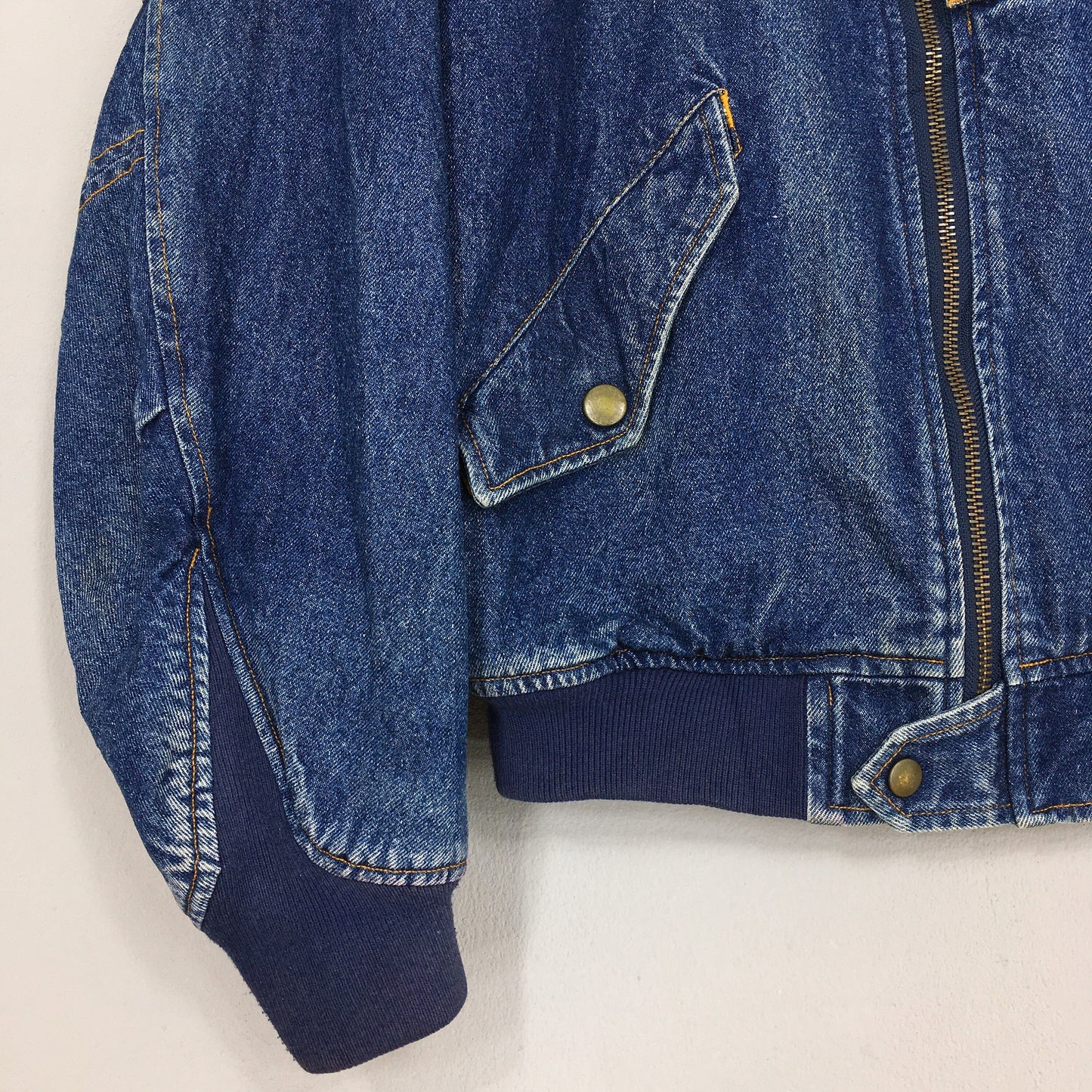 Peyton Place PPFM Bomber Denim Jacket Medium