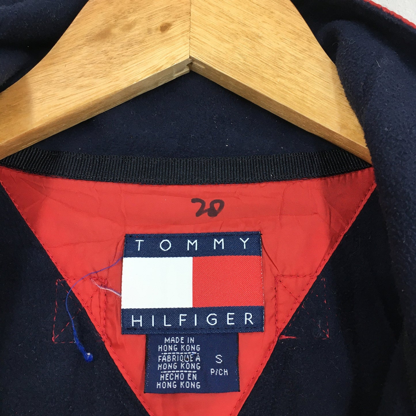 Tommy Hilfiger Quilted Pullover Jacket Small