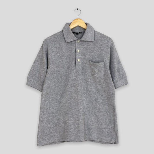 Celine Paris Polos Grey Shirt Medium