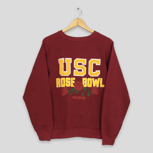 USC Trojans Rose Bowl Red Sweatshirt Small