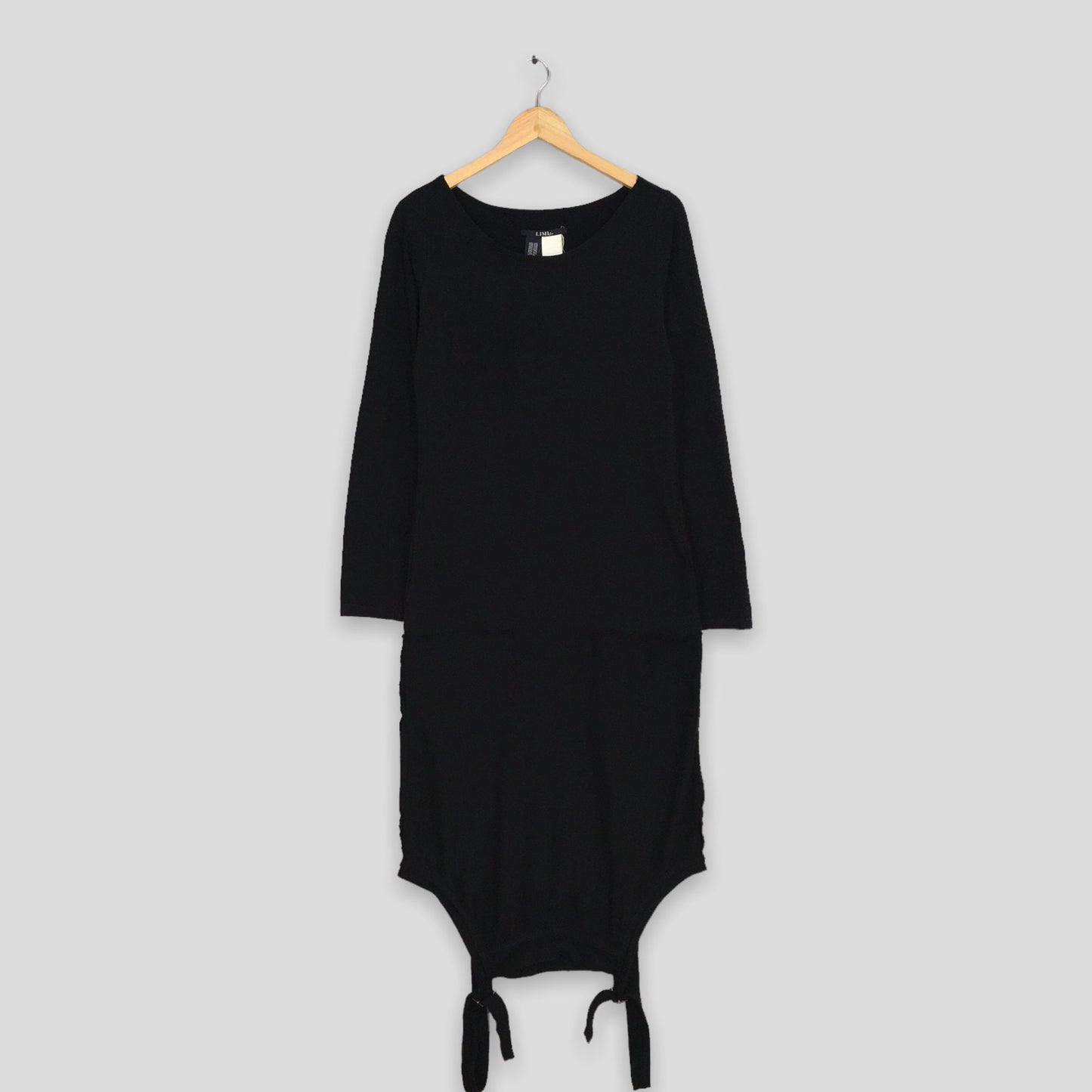 Y's Yohji Yamamoto Black Limi Feu Women Jumpsuit Dress Shirt Small