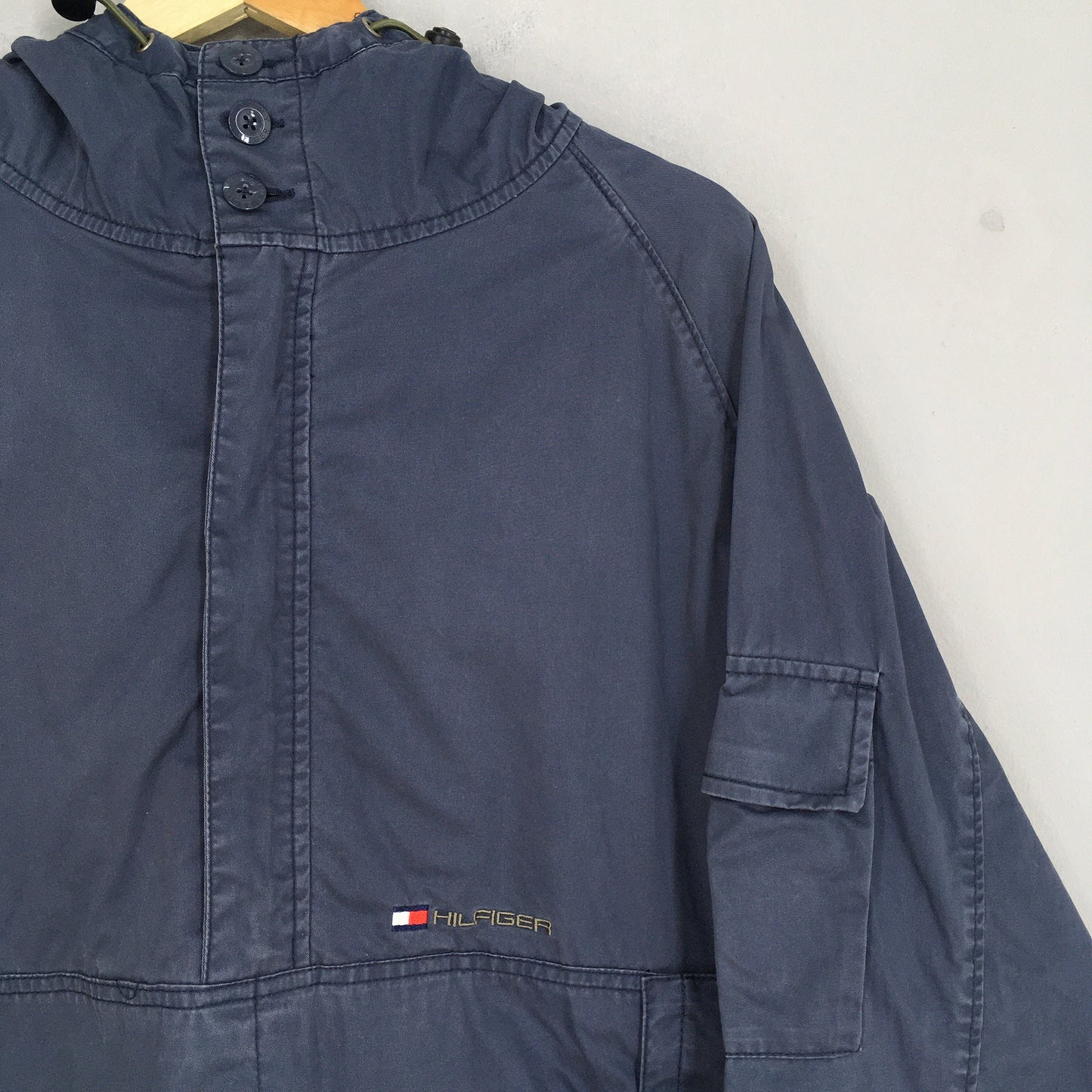 Tommy Hilfiger Blue Hoodie Jacket XLarge