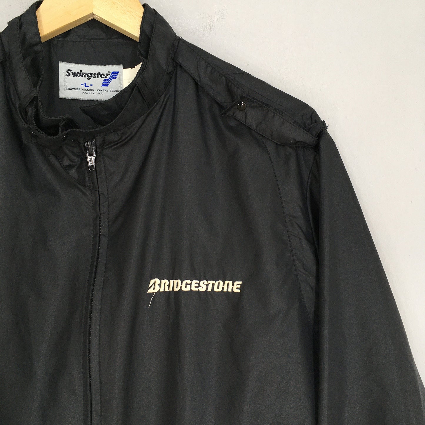 Bridgestone Racing Car Windbreaker Jacket Large