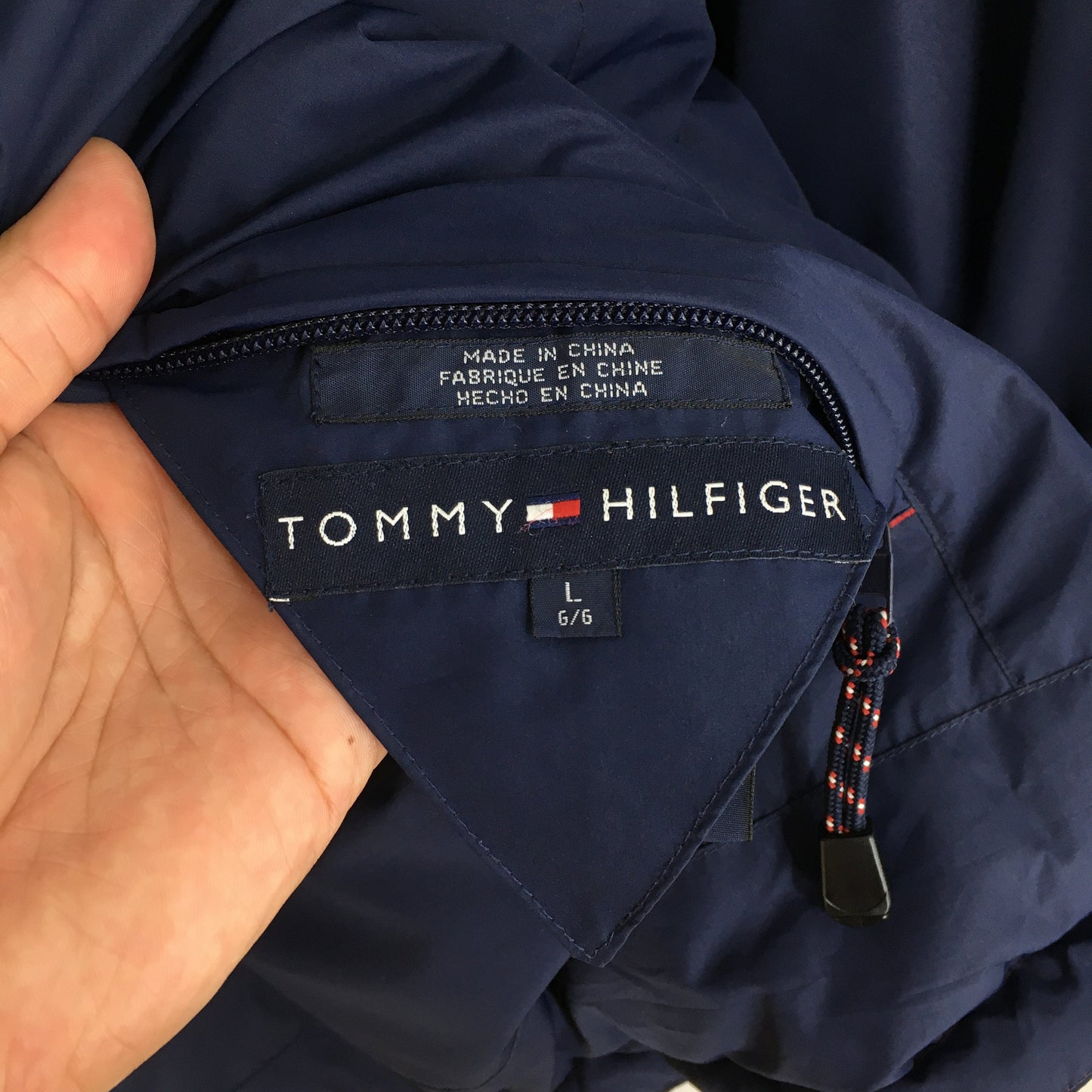 Tommy Hilfiger Puffer Goose Jacket Warmer Large