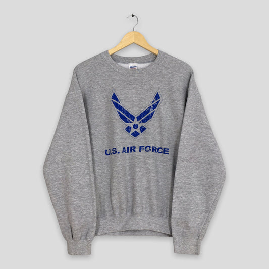 Y2K United States Air Force Sweatshirt Medium