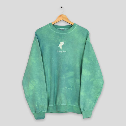 St. Petersburg Florida Tie Dye Sweatshirt Medium