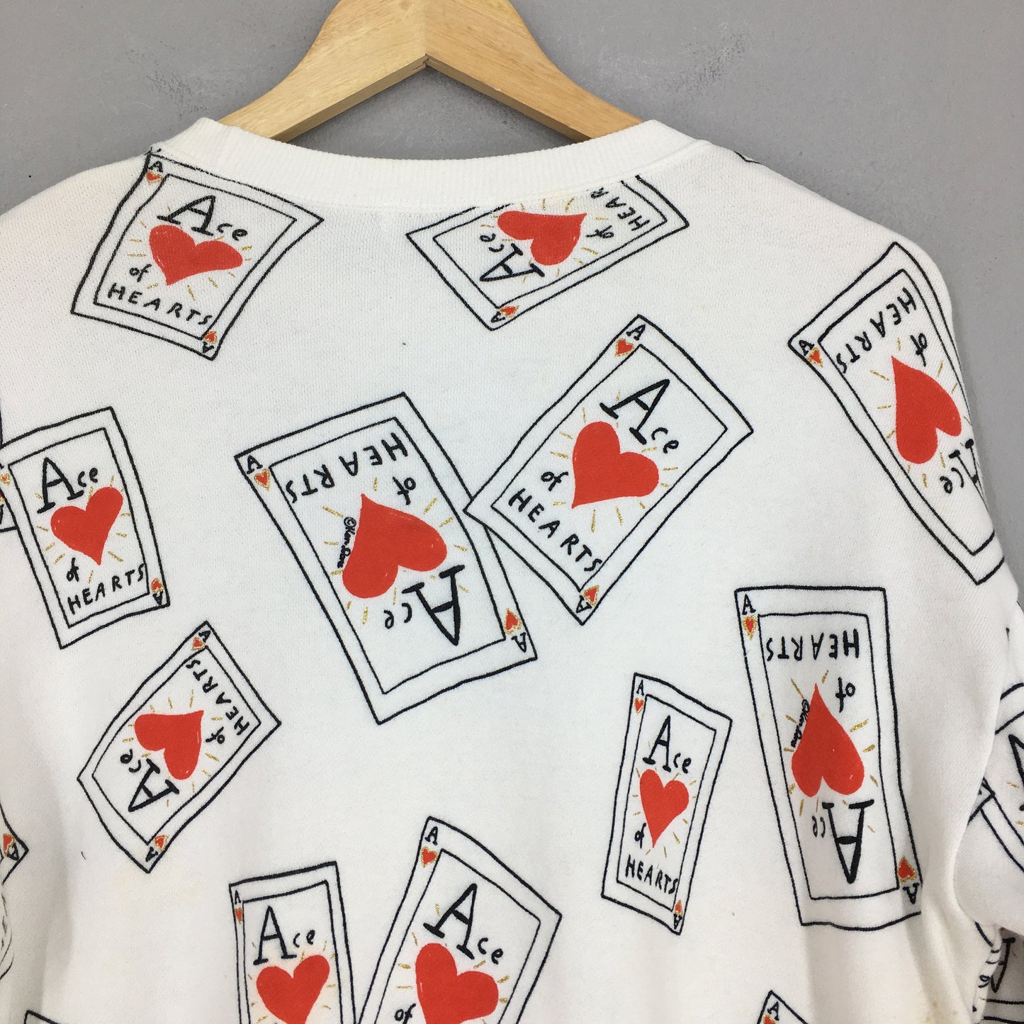 Ken Done Playing Cards Art Sweatshirt Medium