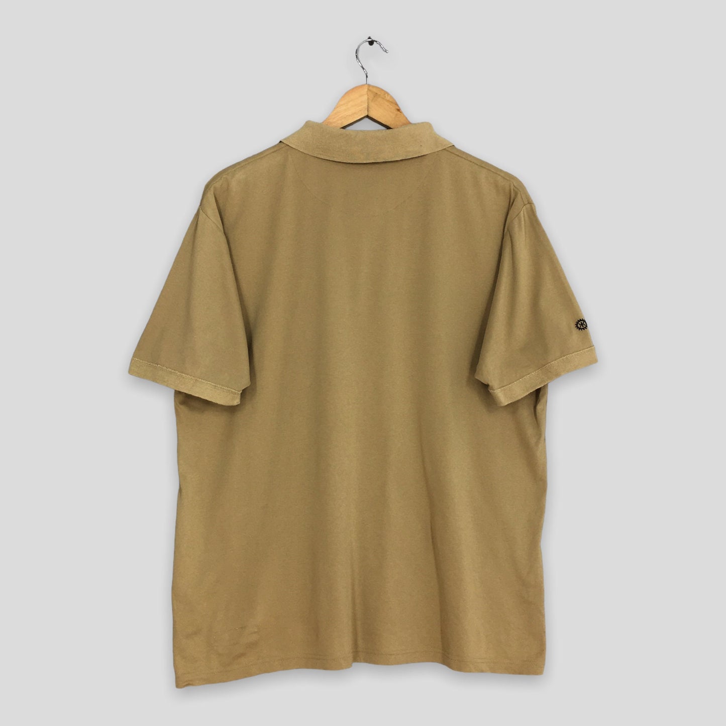 Wtaps Japan Plain Khaki Polos Shirt Large