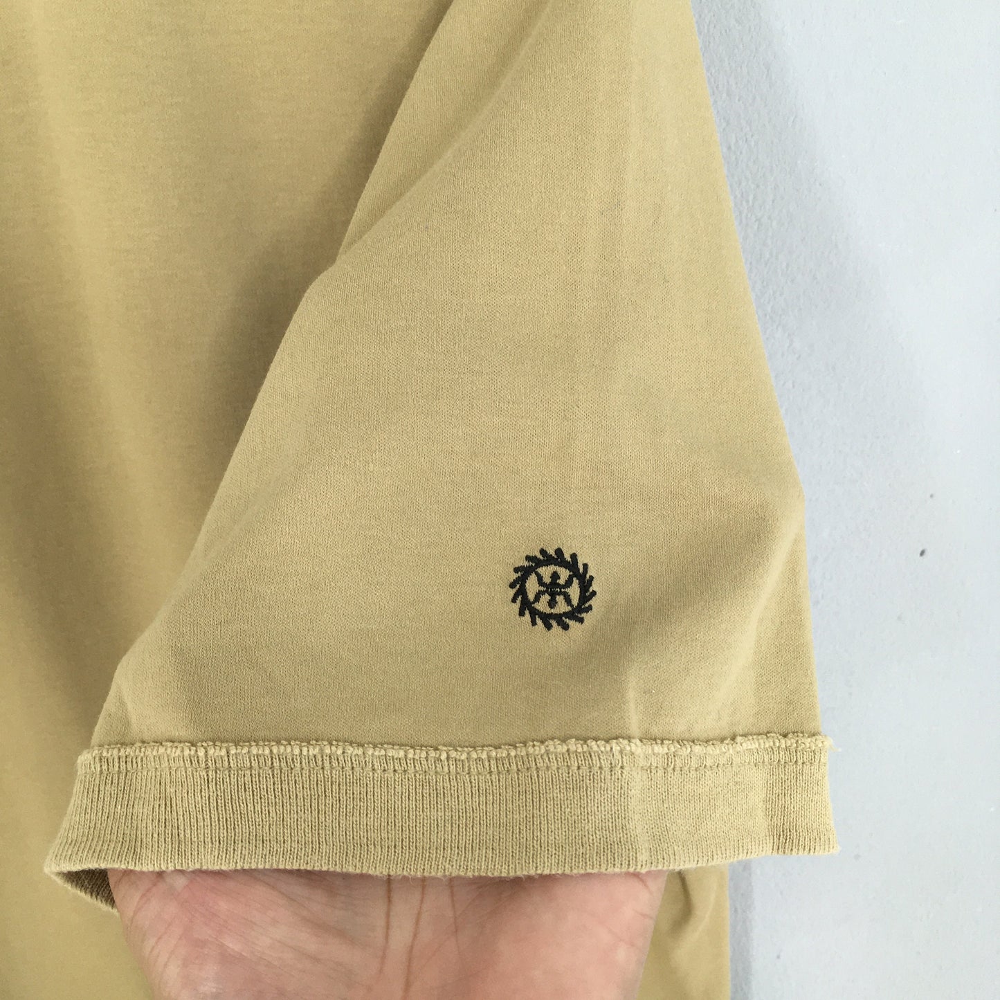 Wtaps Japan Plain Khaki Polos Shirt Large