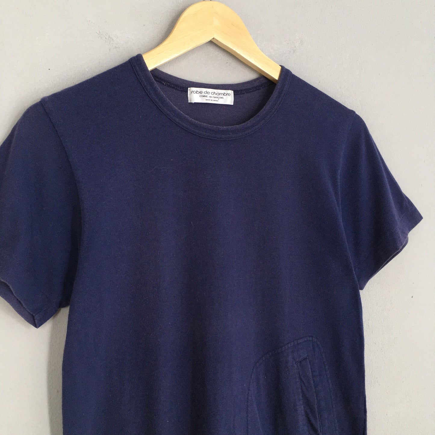 Comme Des Garcons Blue Tshirt Small