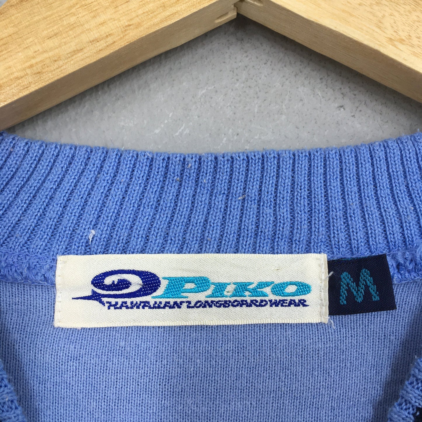 Piko Surfing Blue Sweatshirt Medium