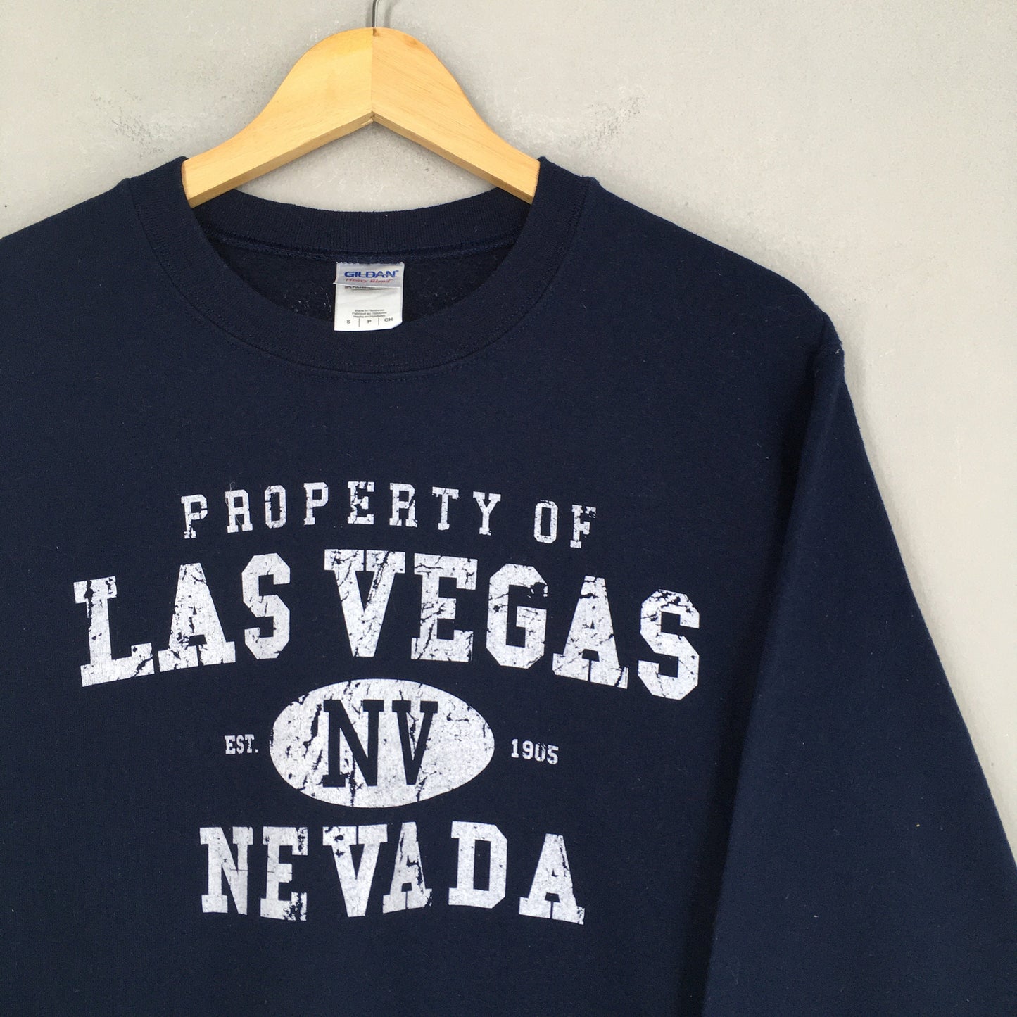 Las Vegas Nevada Blue Sweatshirt Small