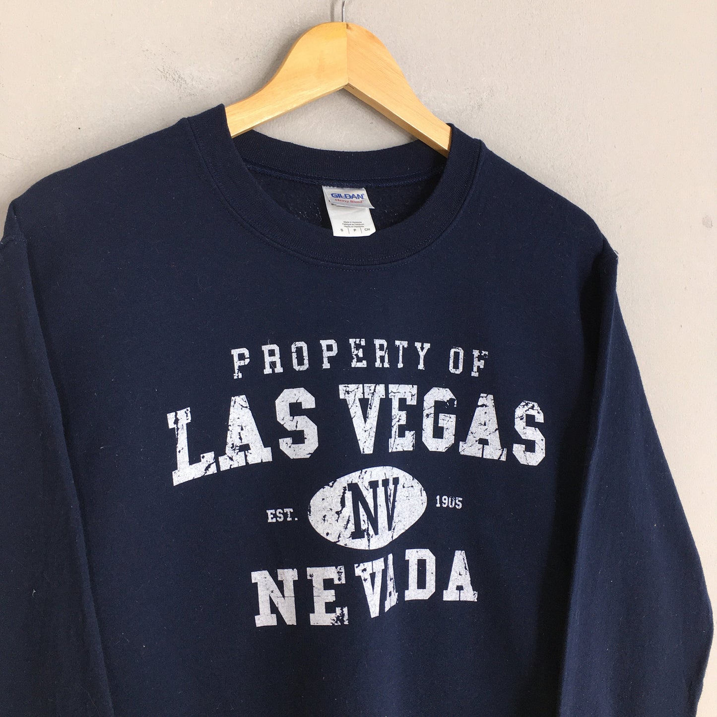 Las Vegas Nevada Blue Sweatshirt Small