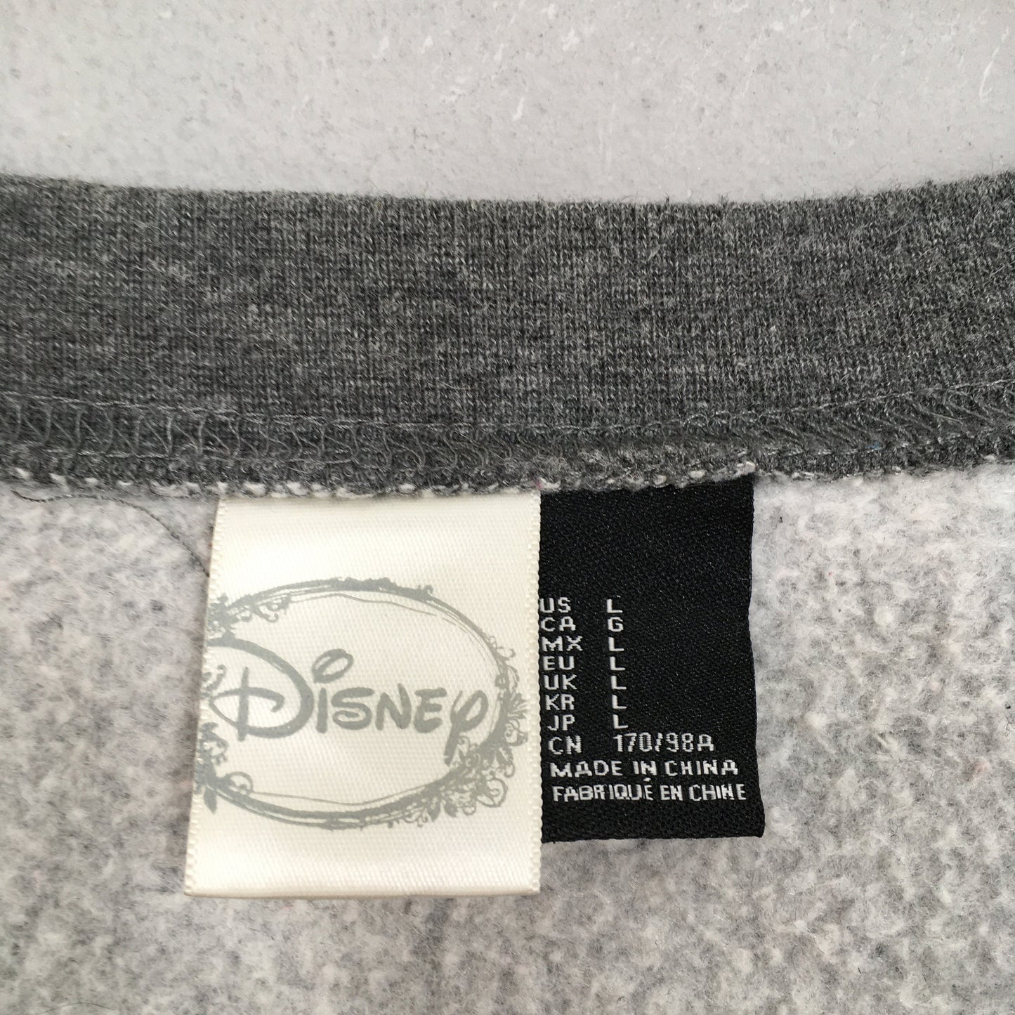 The Lion King Disney Gray Sweater Women Large